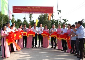 KHÁNH THÀNH CẦU MƯƠNG RÓI TẠI XÃ HÀNH ĐỨC, HUYỆN NGHĨA HÀNH, TỈNH QUẢNG NGÃI