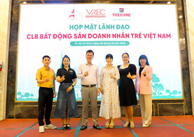 HỌP MẶT LÃNH ĐẠO HỘI DOANH NHÂN TRẺ VIỆT NAM VÀ CLB BẤT ĐỘNG SẢN VIỆT NAM