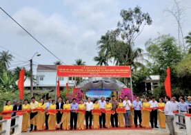 KHÁNH THÀNH CẦU BÀ CỪ & KHỞI CÔNG CẦU DÂN SINH TẠI TỈNH BÌNH ĐỊNH KINH PHÍ GẦN 2 TỶ ĐỒNG