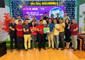 NGÀY THỨ TƯ CỦA HÀNH TRÌNH ĐOÀN, NGÀY 13/03 ĐOÀN VREC & HREC ĐÃ TỔ CHỨC GIAO LƯU GOLF TẠI FLC QUY NHƠN VÀ THAM QUAN KHU ĐÔ THỊ AN NHƠN LAND - CEN BÌNH ĐỊNH.