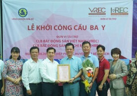 HÂN HOAN LỄ KHỞI CÔNG XÂY DỰNG CẦU BA Y – HOẠT ĐỘNG TỪ THIỆN CỦA CLB BẤT ĐỘNG SẢN VREC & HREC