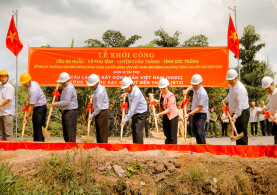 CHƯƠNG TRÌNH LỄ KHỞI CÔNG CẦU TỪ THIỆN TẠI TỈNH SÓC TRĂNG KINH PHÍ GẦN 1 TỶ ĐỒNG