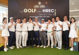 “GIẢI GOLF TỪ THIỆN VREC HREC 01 - 2022 KẾT NỐI ĐẦU TƯ” GÂY QUỸ XÂY CẦU TỪ THIỆN GẦN 3 TỶ ĐỒNG