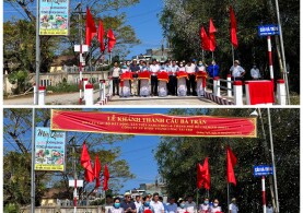 ĐOÀN CLB BĐS VREC & HREC ĐÃ TỔ CHỨC KHỞI CÔNG & KHÁNH THÀNH 3 CÂY CẦU Ở 2 TỈNH BÌNH ĐỊNH VÀ QUẢNG NGÃI TỔNG KINH PHÍ XÂY CẦU TỪ THIỆN HƠN 1 TỶ ĐỒNG