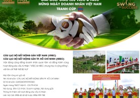 KHỞI TRANH GIẢI GOLF GIAO LƯU VREC & HREC MỪNG NGÀY DOANH NHÂN VIỆT NAM 2022