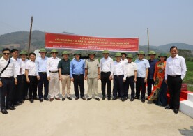 LỄ KHÁNH THÀNH 4 CÂY CẦU GIAO THÔNG NÔNG THÔN TẠI 2 HUYỆN CẨM THỦY & NÔNG CỐNG TỈNH THANH HÓA TỔNG KINH PHÍ GẦN 2 TỶ ĐỒNG