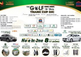 GIẢI GOLF VREC HREC TỪ THIỆN TRANH CUP DIC
